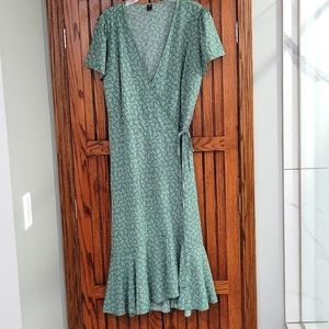 Shein Floral Wrap Dress